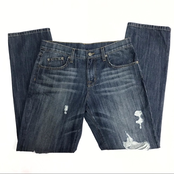 LF NWT Carmar Deconstructed Boyfriend Style Oversized Loose Baggy Jeans - Picture 4 of 7